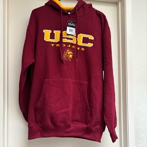 NWT Old Varsity Brand USC Trojans Hoodie